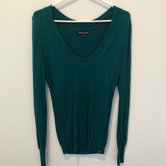 Express Design Studio Green Seeater sz Small - Picture 6 of 6